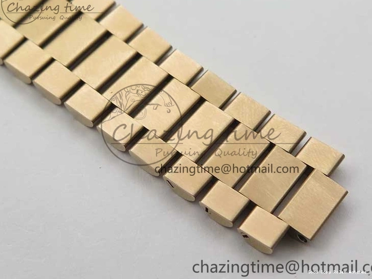 Best AAA Replica Sites Dial 40mm 904 New Version RG Bracelet Bold 228239 2825 President A Crystal Markers Day-Date on RG BP Brown Dial T 0118